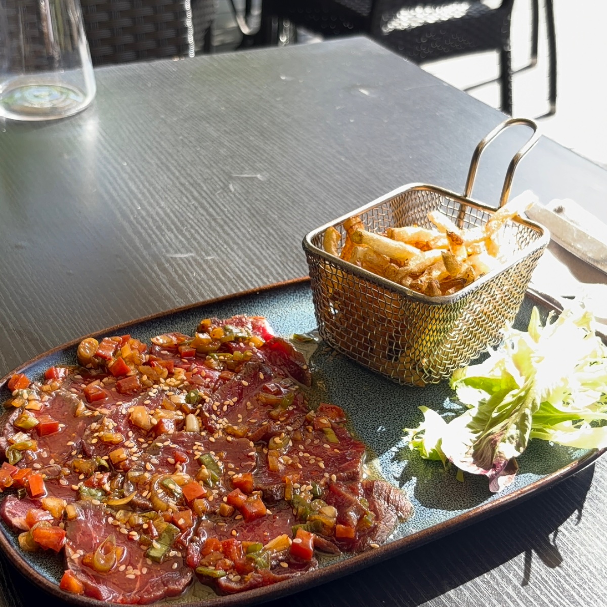 Carpaccio de Betterave au Fromage Frais