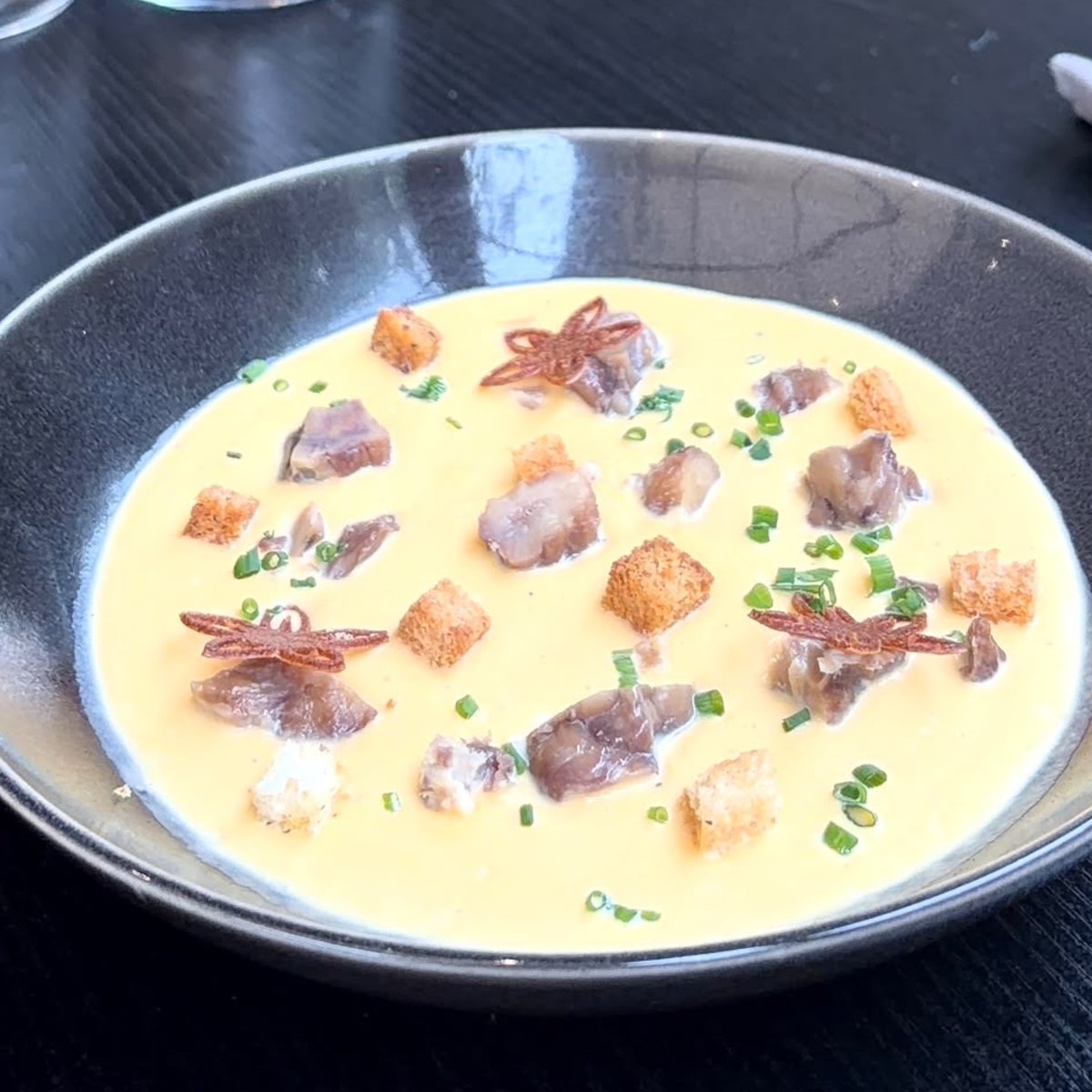 Velouté de Butternut au Marron
